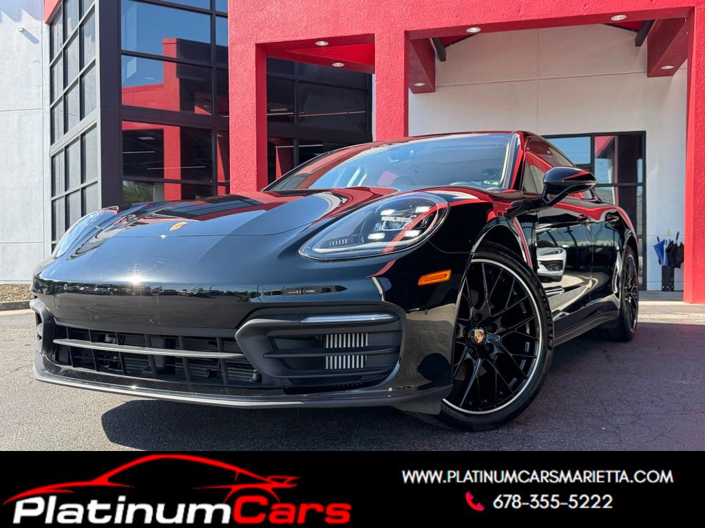Black 2021 Porsche Panamera Sedan Rear-Wheel Drive 8-Speed Automatic