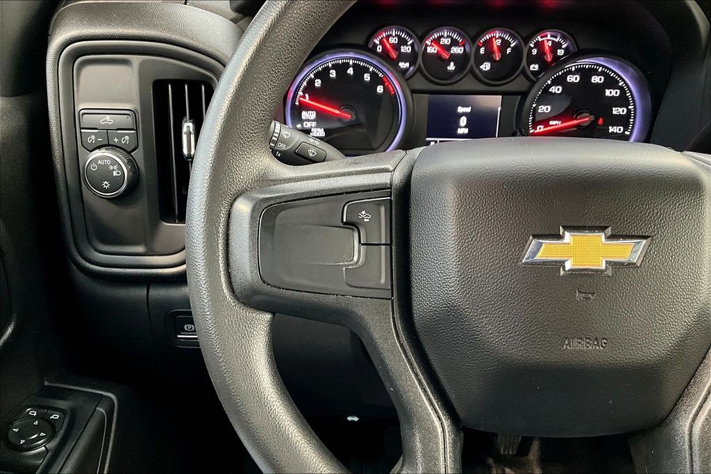 2023 Chevrolet Silverado 1500 WT White at Monument Chevrolet