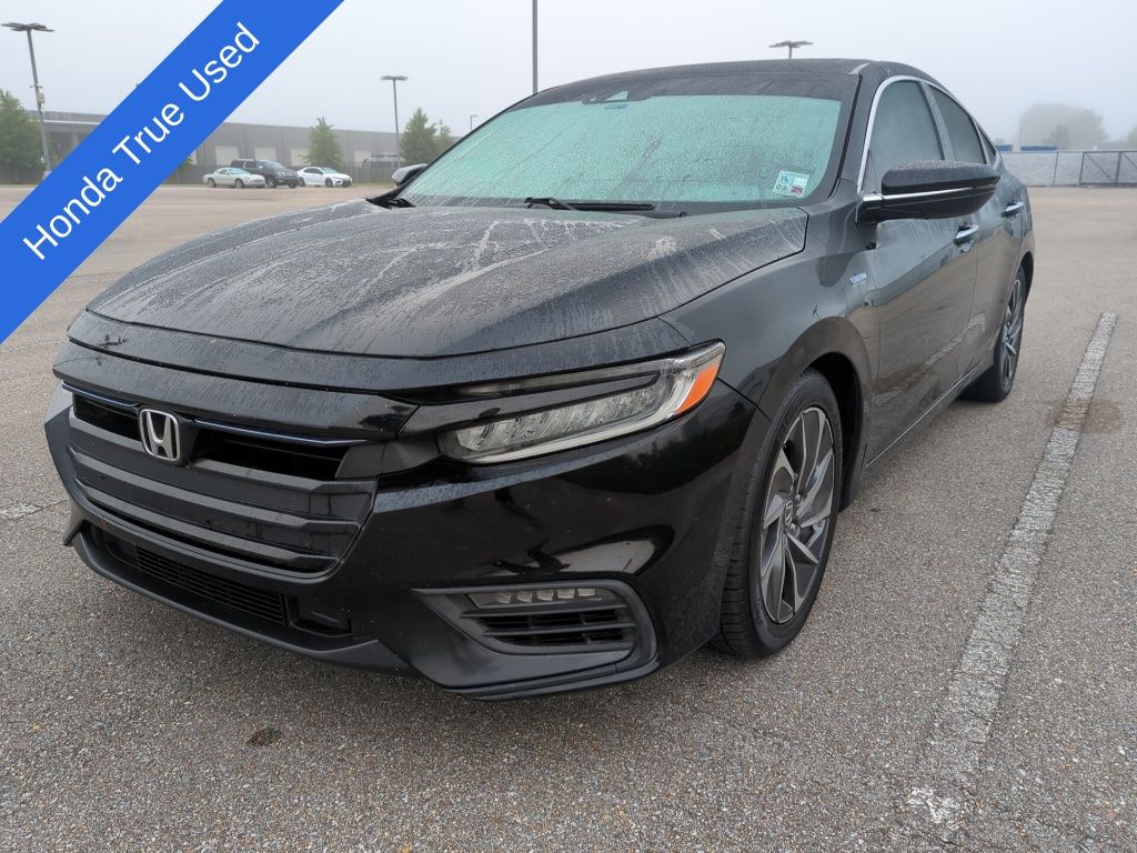 Crystal Black Pearl 2022 Honda Insight Touring FWD Sedan Front-Wheel Drive Continuously Variable Transmission