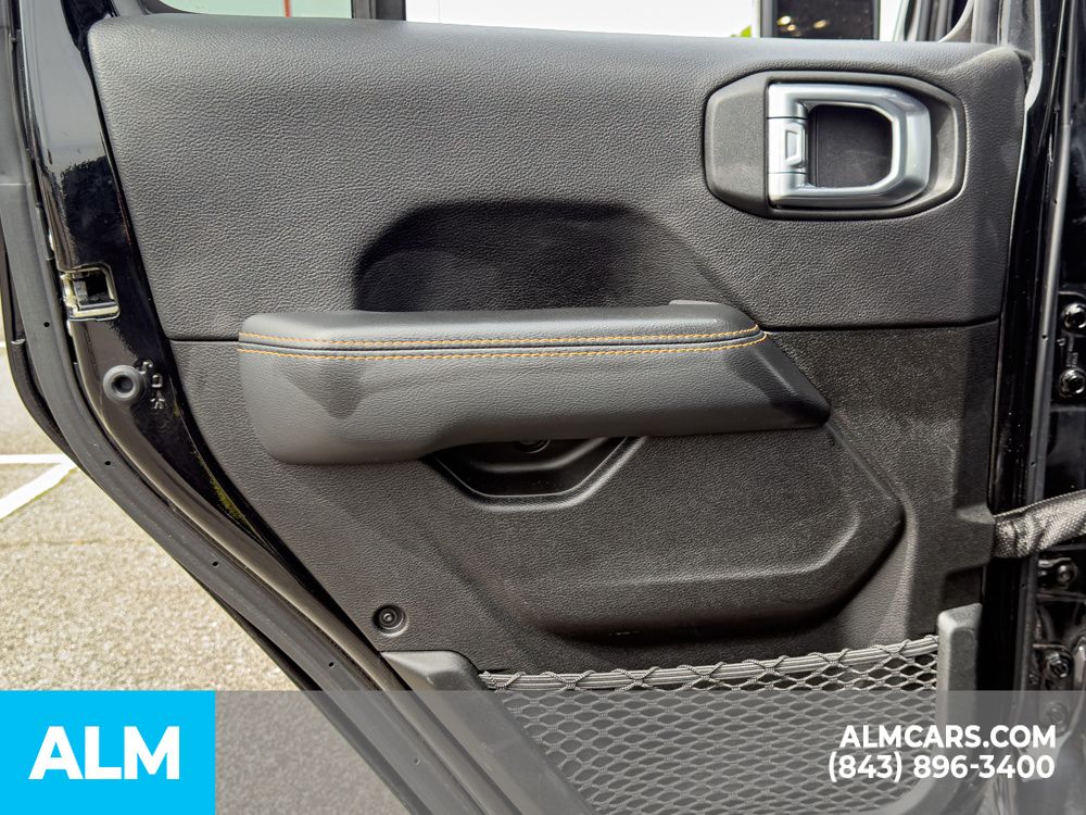 Used 2022 Black Clearcoat Jeep Unlimited Sahara High Altitude image 16