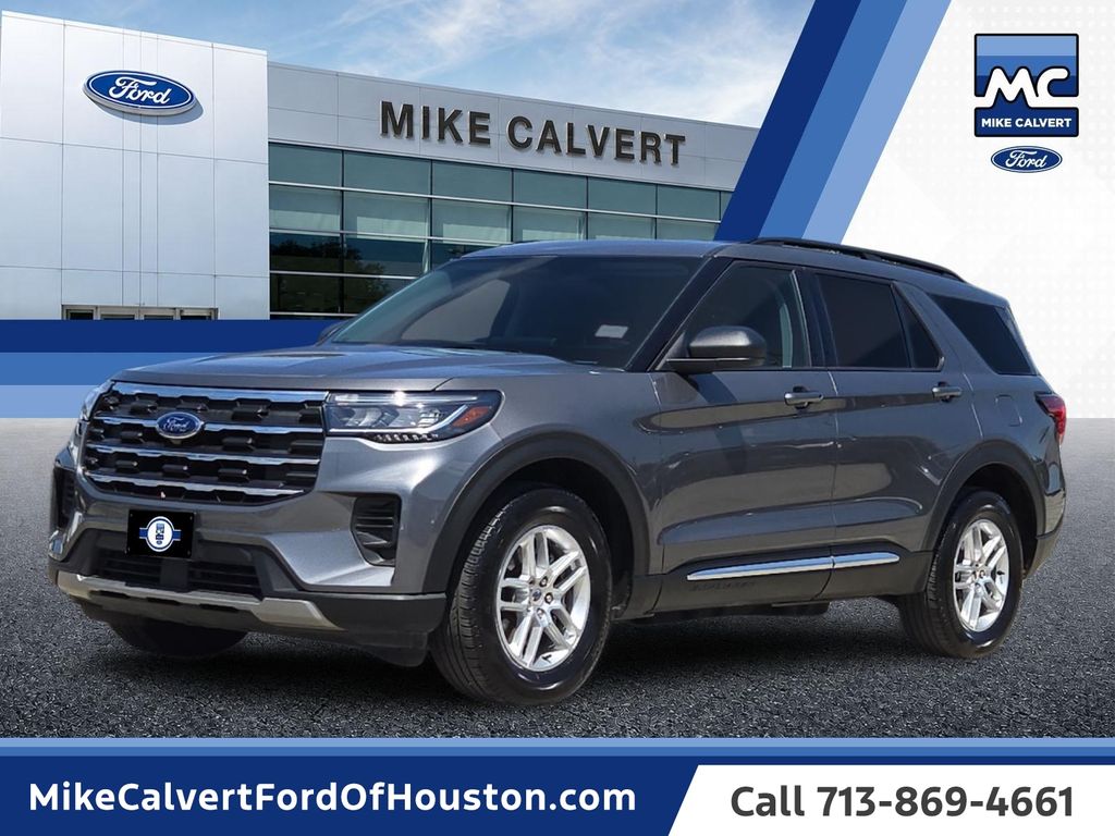 Gray Metallic 2025 Ford Explorer SUV / Crossover All-Wheel Drive Automatic