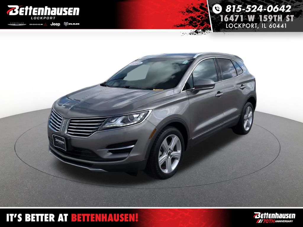 Silver Metallic 2017 Lincoln MKC Premiere FWD SUV / Crossover Front-Wheel Drive 6-Speed Automatic