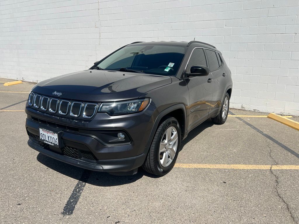 Gray (Granite Crystal Metallic Clearcoat) 2022 Jeep Compass SUV / Crossover Front-Wheel Drive 6-Speed Automatic