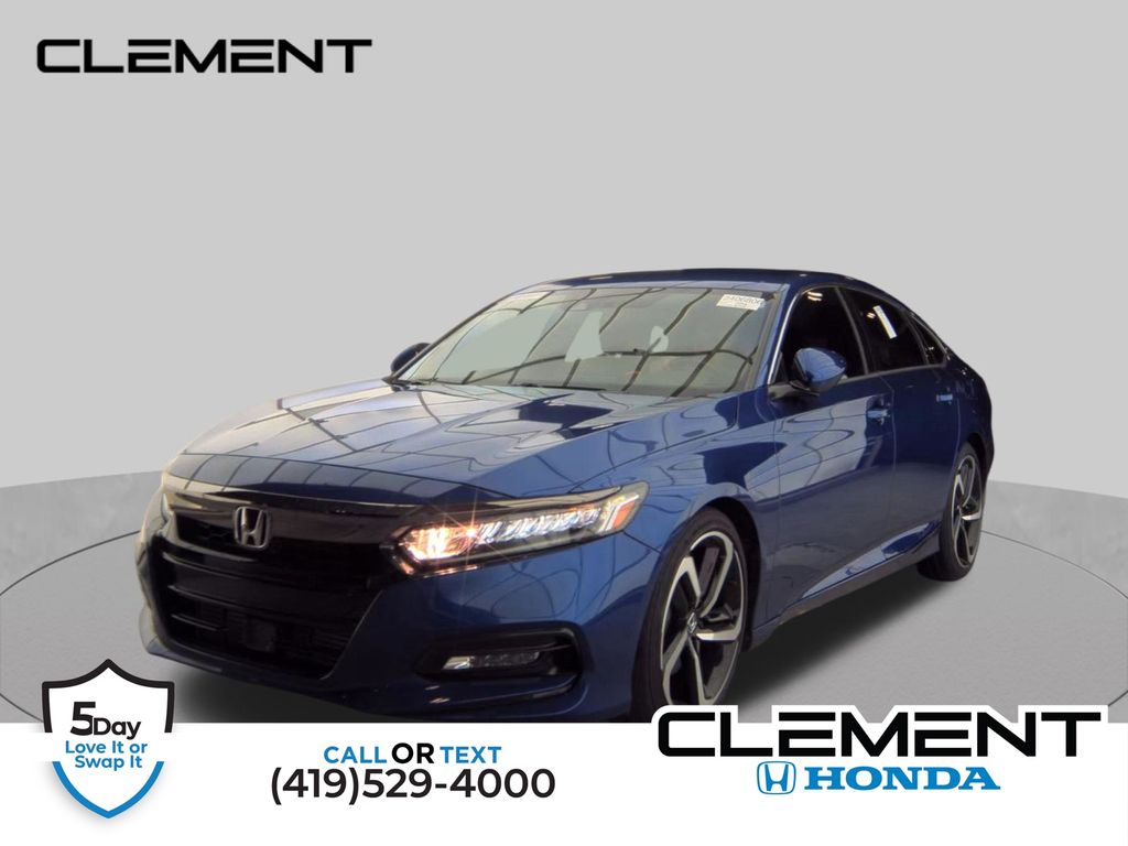 Still Night Pearl 2020 Honda Accord Sedan Front-Wheel Drive Continuously Variable Transmission