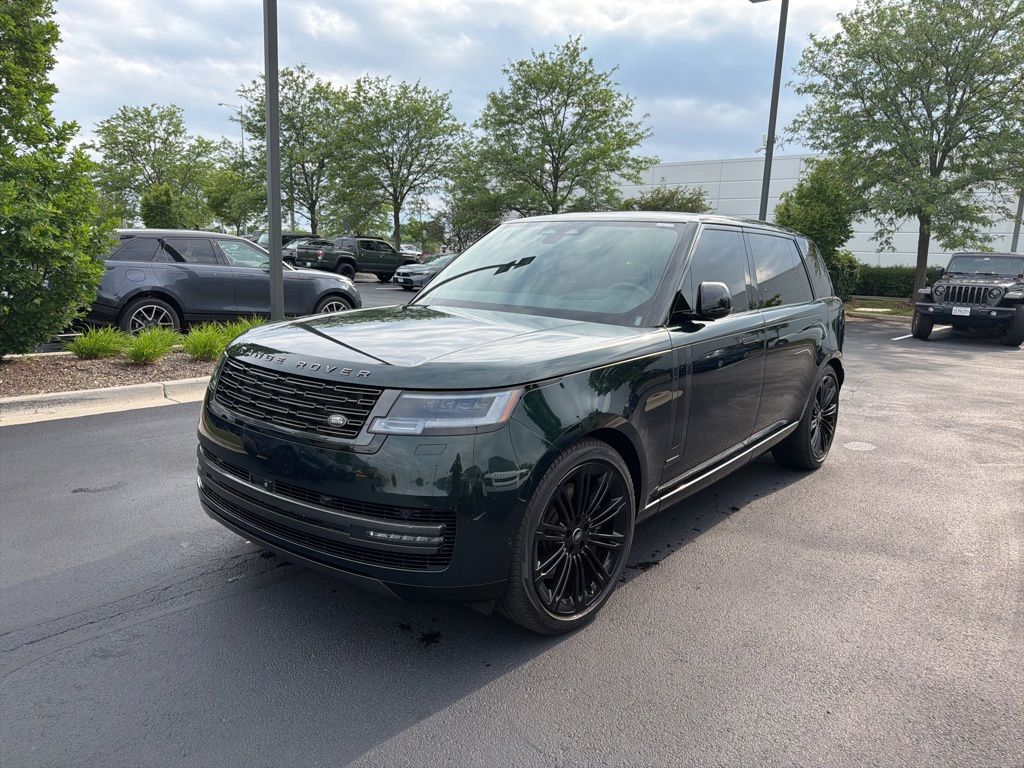 British Racing Green SV Bespoke Ultra Met Gloss 2024 Land Rover Range Rover P530 Autobiography LWB AWD SUV / Crossover All-Wheel Drive 8-Speed Automatic