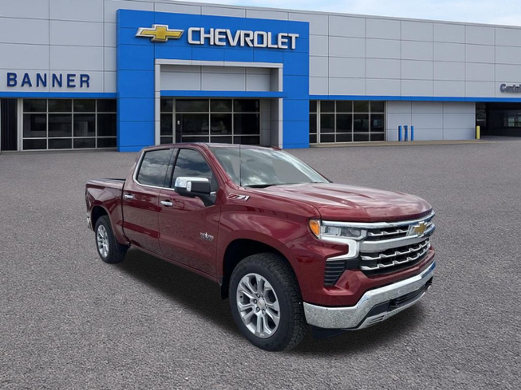 Radiant Red Tintcoat 2026 Chevrolet Silverado 1500 Pickup Truck Four-Wheel Drive Automatic