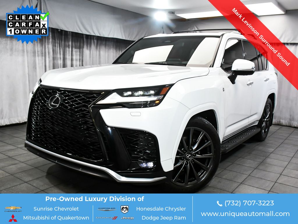 Ultra White 2025 Lexus LX SUV / Crossover All-Wheel Drive Automatic