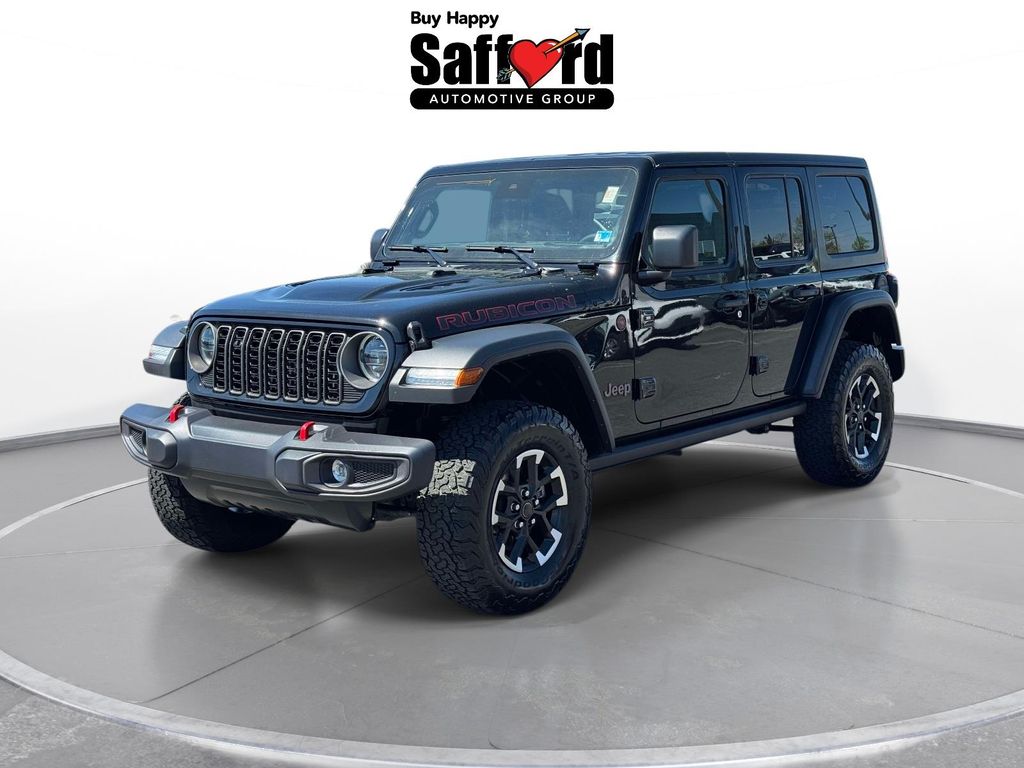 Black Clearcoat 2025 Jeep Wrangler SUV / Crossover Four-Wheel Drive 8-Speed Automatic