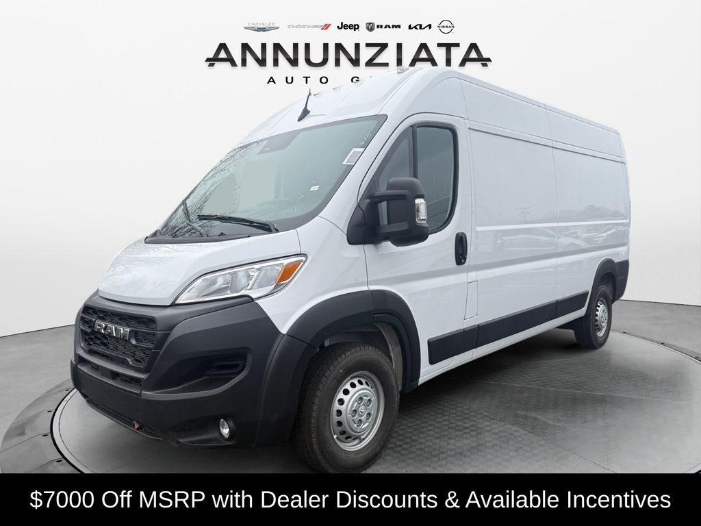Bright White Clearcoat 2026 RAM ProMaster Van 9-Speed Automatic