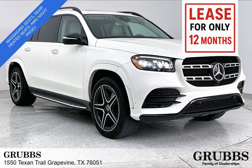 designo Diamond White Metallic 2020 Mercedes-Benz GLS SUV / Crossover All-Wheel Drive 9-Speed Automatic