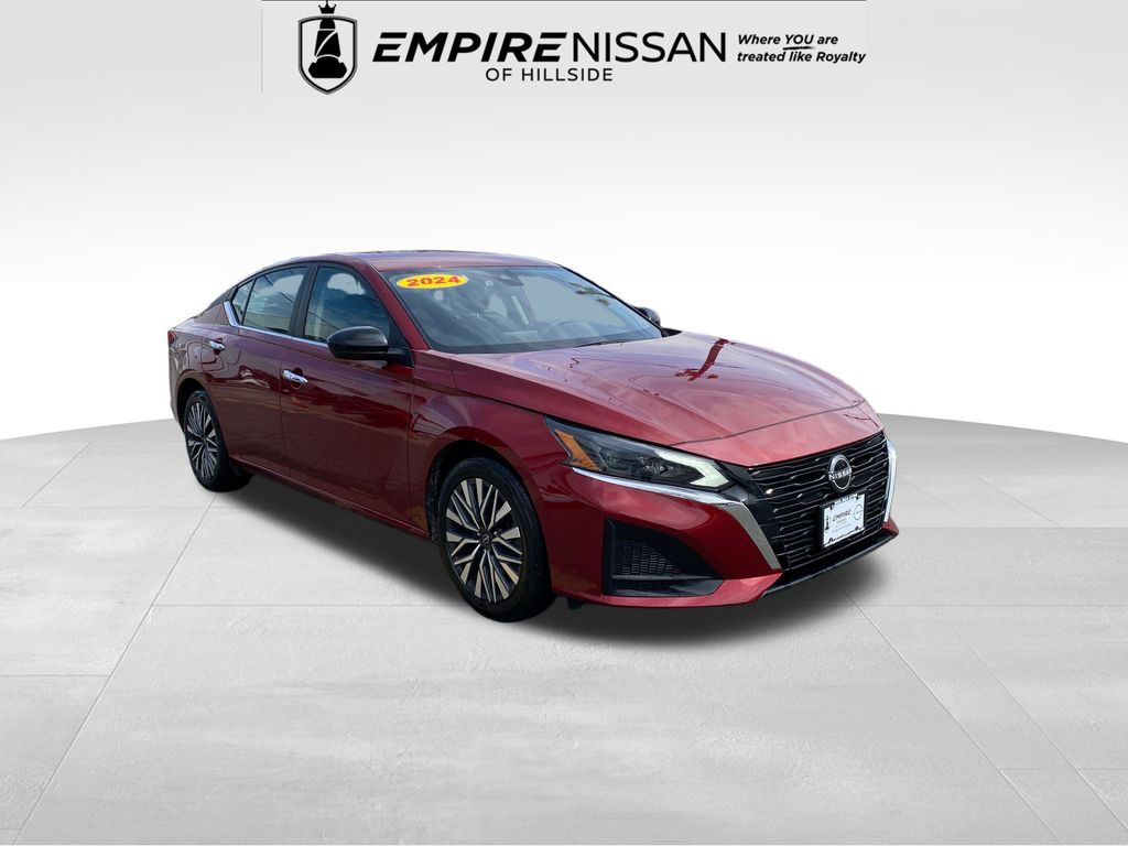 Red (Scarlet Ember) 2024 Nissan Altima 2.5 SV FWD Sedan Front-Wheel Drive Continuously Variable Transmission