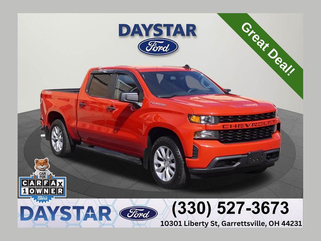 2019 Chevrolet Silverado 1500 Custom Crew Cab 4WD