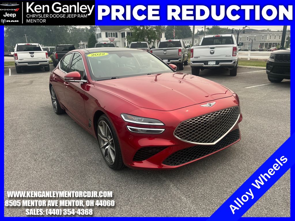  2022 Genesis G70 2.0T RWD   