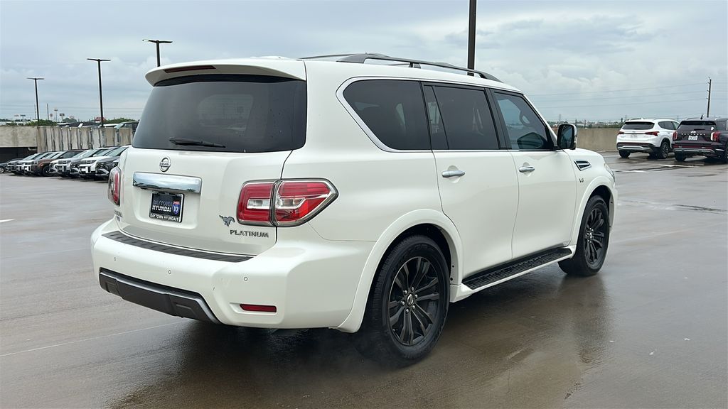 2020 Nissan Armada Platinum White at Cook Ford