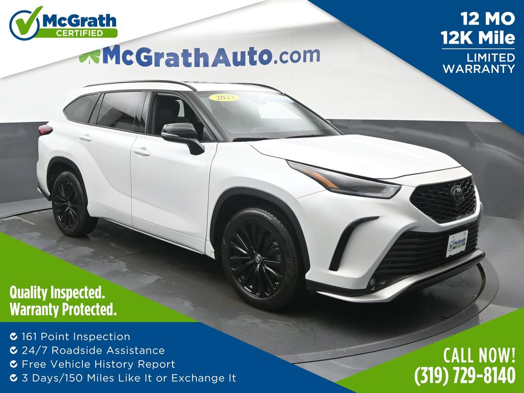 Pearl 2023 Toyota Highlander SUV / Crossover All-Wheel Drive 8-Speed Automatic