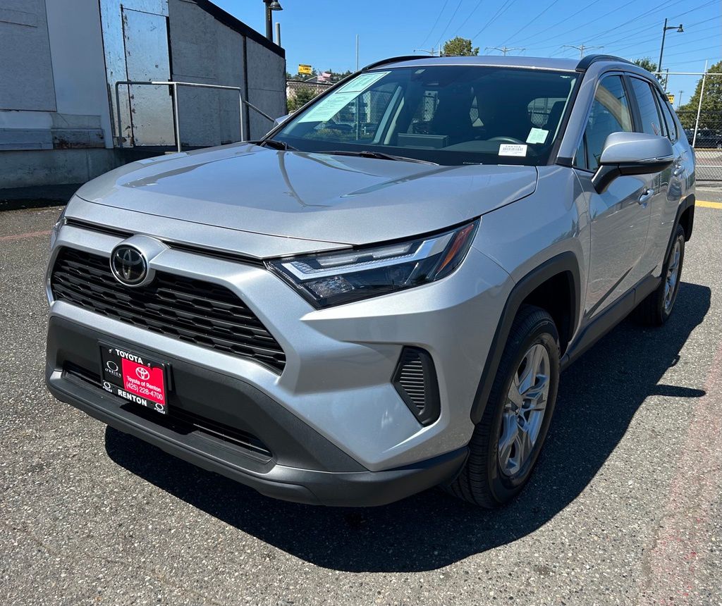 Silver Sky Metallic 2024 Toyota RAV4 SUV / Crossover All-Wheel Drive 8-Speed Automatic