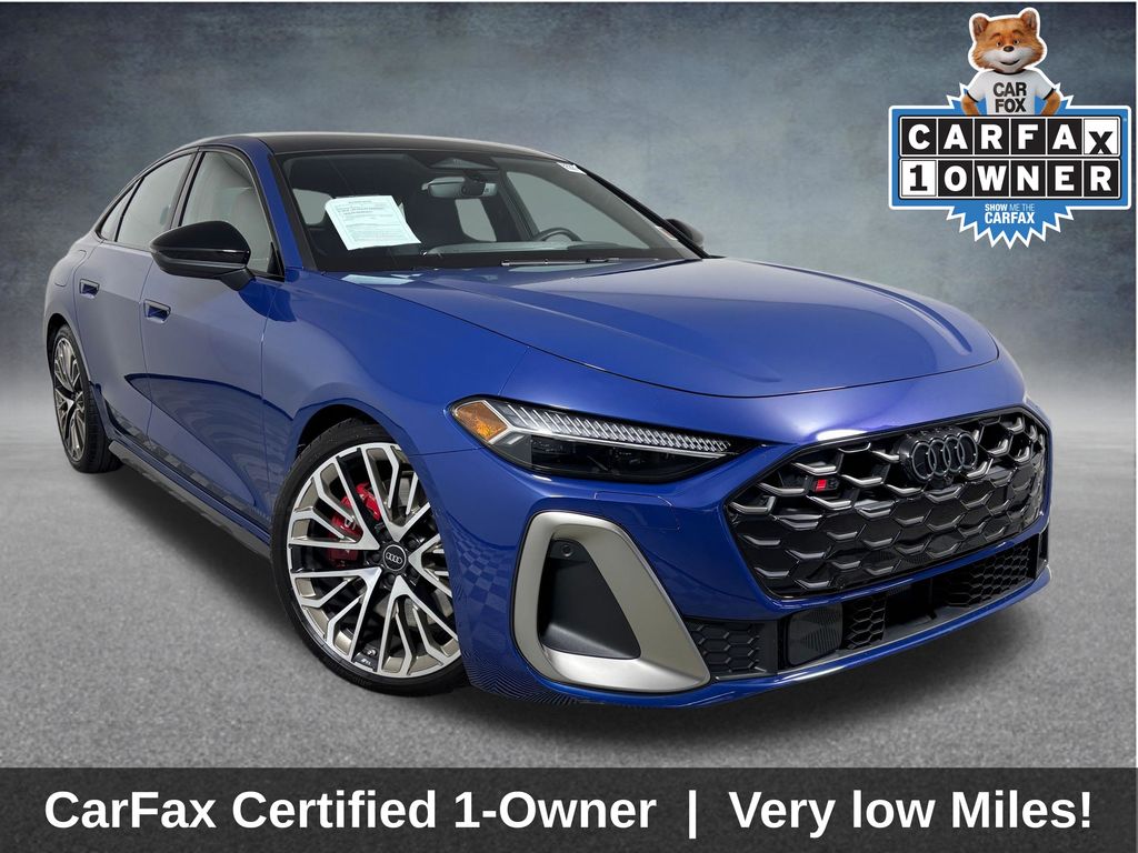 Ascari Blue Metallic 2025 Audi S5 3.0T quattro Prestige Sedan All-Wheel Drive 7-Speed Automatic