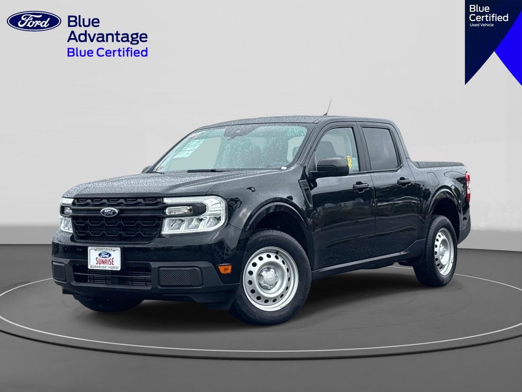 Shadow Black 2024 Ford Maverick XL SuperCrew FWD Pickup Truck Front-Wheel Drive 8-Speed Automatic