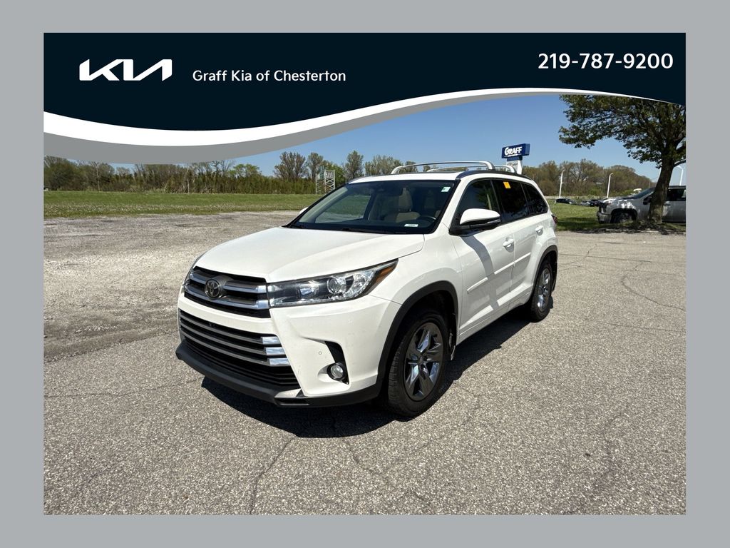 White (Blizzard Pearl) 2018 Toyota Highlander Limited Platinum AWD SUV / Crossover All-Wheel Drive 8-Speed Automatic