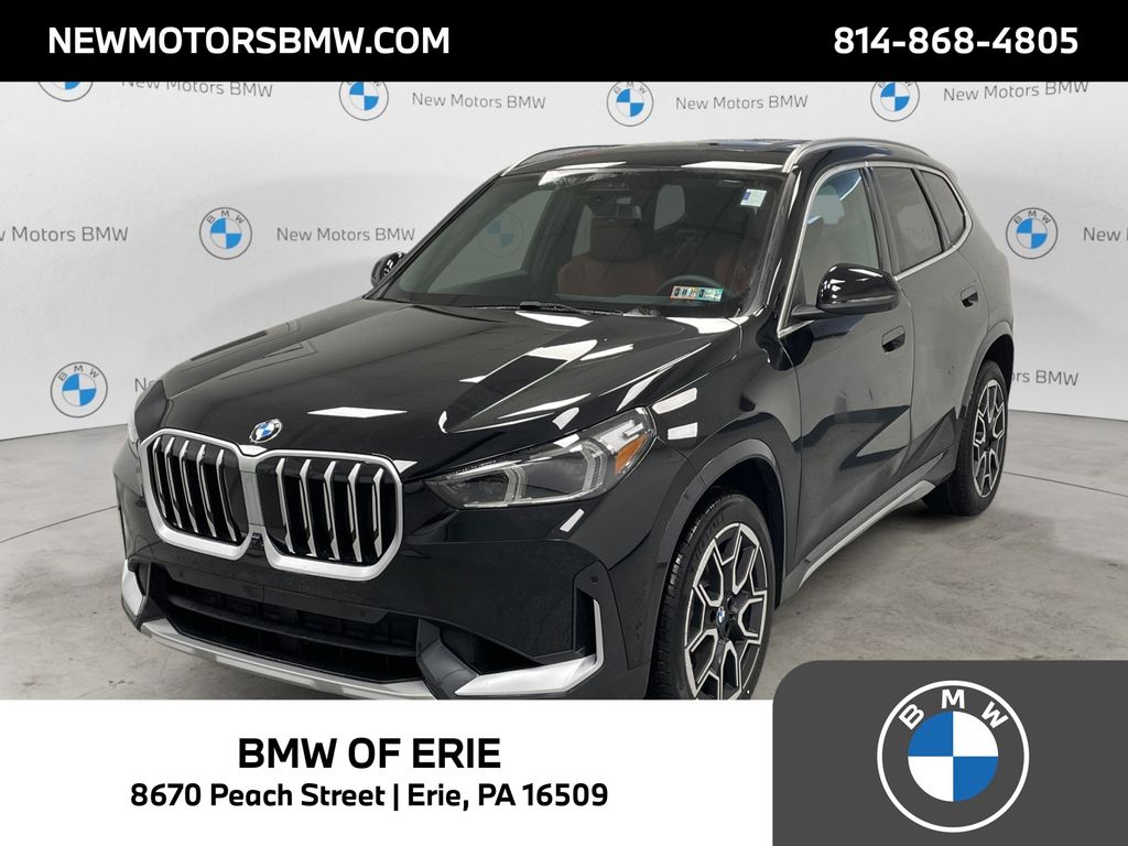 Jet Black 2026 BMW X1 SUV / Crossover All-Wheel Drive 7-Speed Automatic