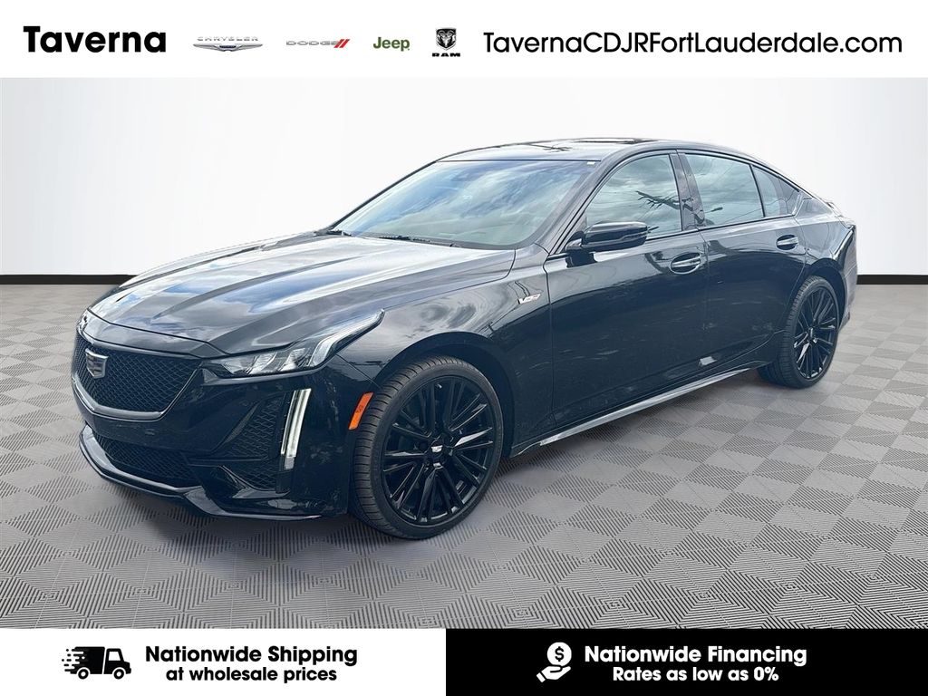 Black Raven 2023 Cadillac CT5 Sedan All-Wheel Drive Automatic