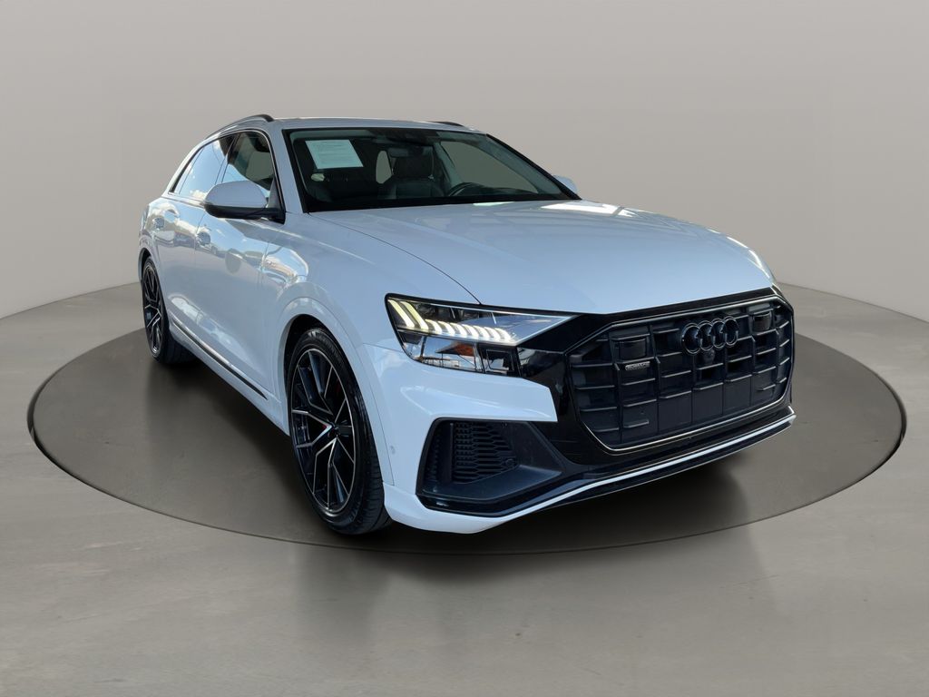 Glacier White 2023 Audi Q8 SUV / Crossover All-Wheel Drive 8-Speed Automatic