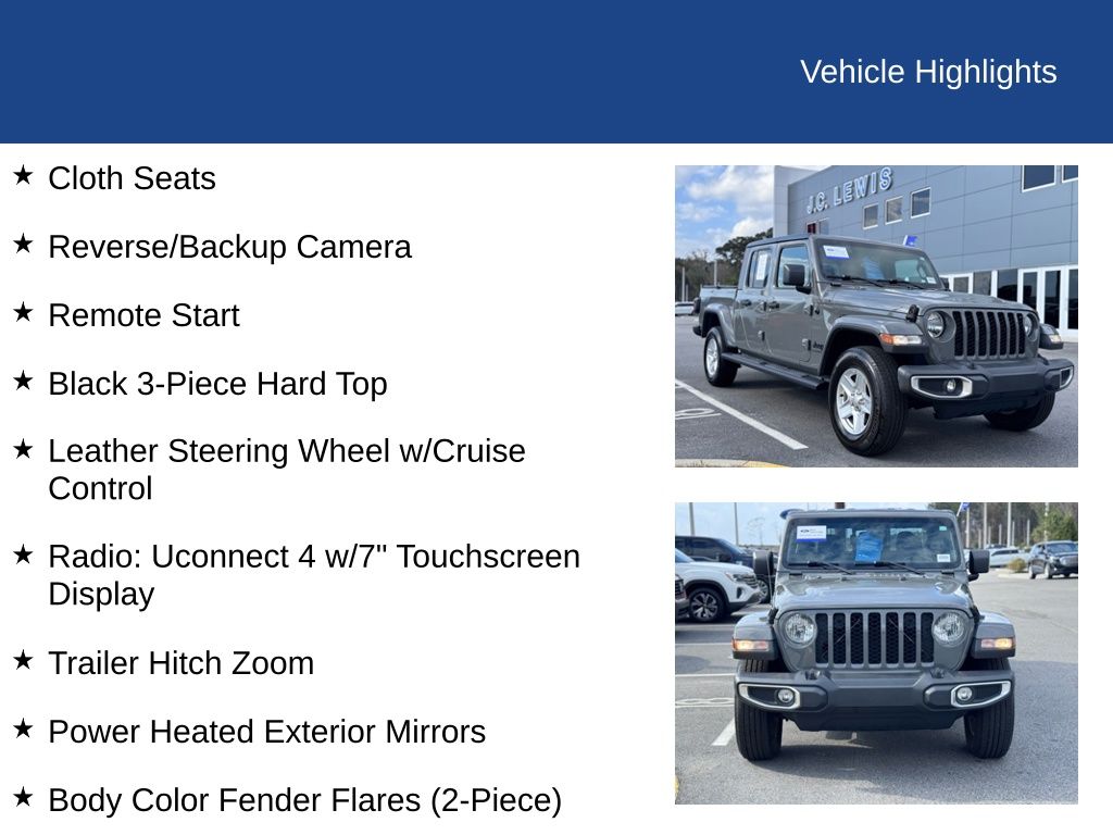 2021 Jeep Gladiator Sport S 4x4