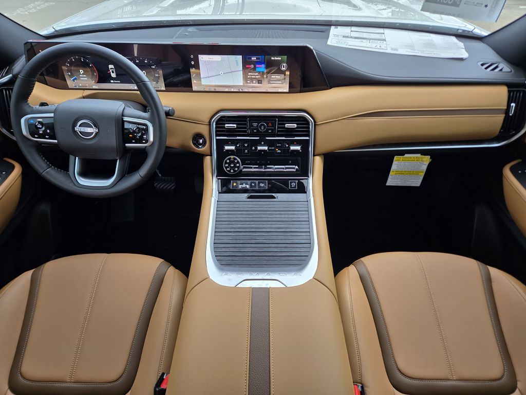2026 Nissan Armada SL White at Bravo Nissan