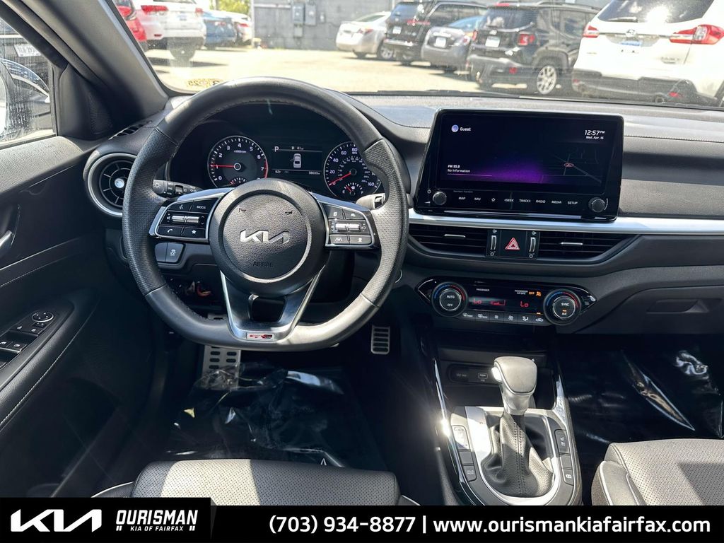 Used 2022 Kia FORTE GT-Line with VIN 3KPF54AD8NE444858 for sale in Fairfax, VA