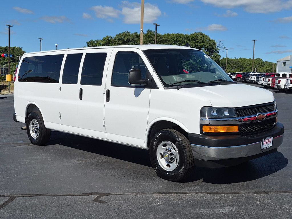 Summit White 2025 Chevrolet Express Van Rear-Wheel Drive