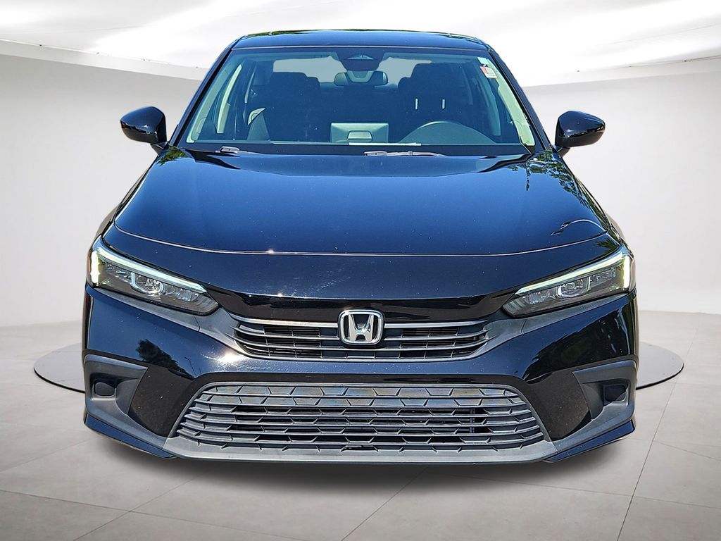 2022 Honda Civic EX Black at Stokes Honda North