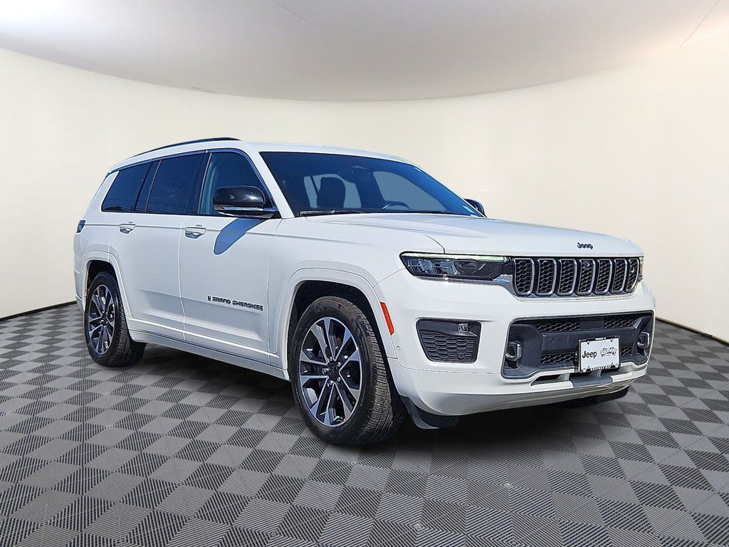Bright White Clearcoat 2022 Jeep Grand Cherokee L SUV / Crossover Four-Wheel Drive 8-Speed Automatic