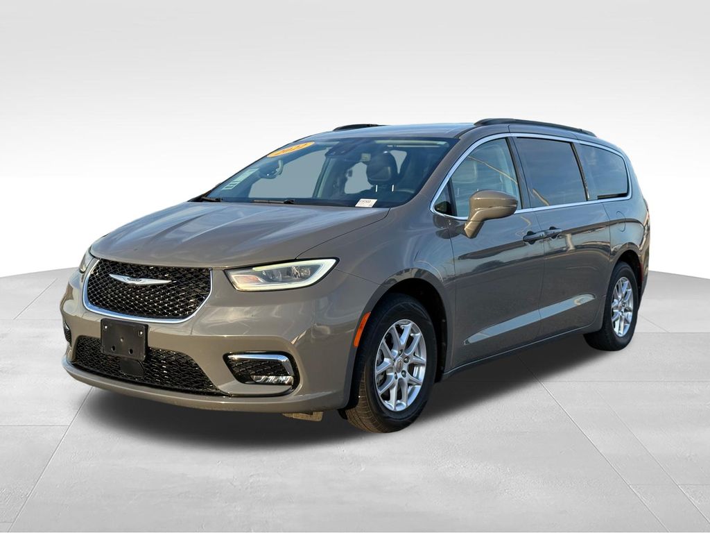 Ceramic Gray Clearcoat 2022 Chrysler Pacifica Minivan Front-Wheel Drive 9-Speed Automatic