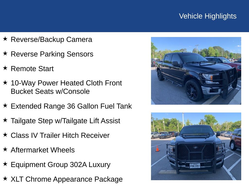 2018 Ford F-150 XLT