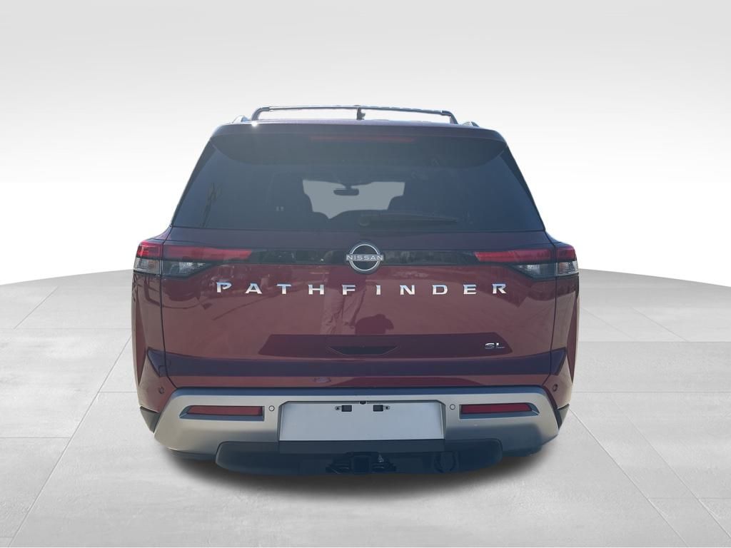 2025 Scarlet Ember Tintcoat Nissan Pathfinder SL FWD SUV