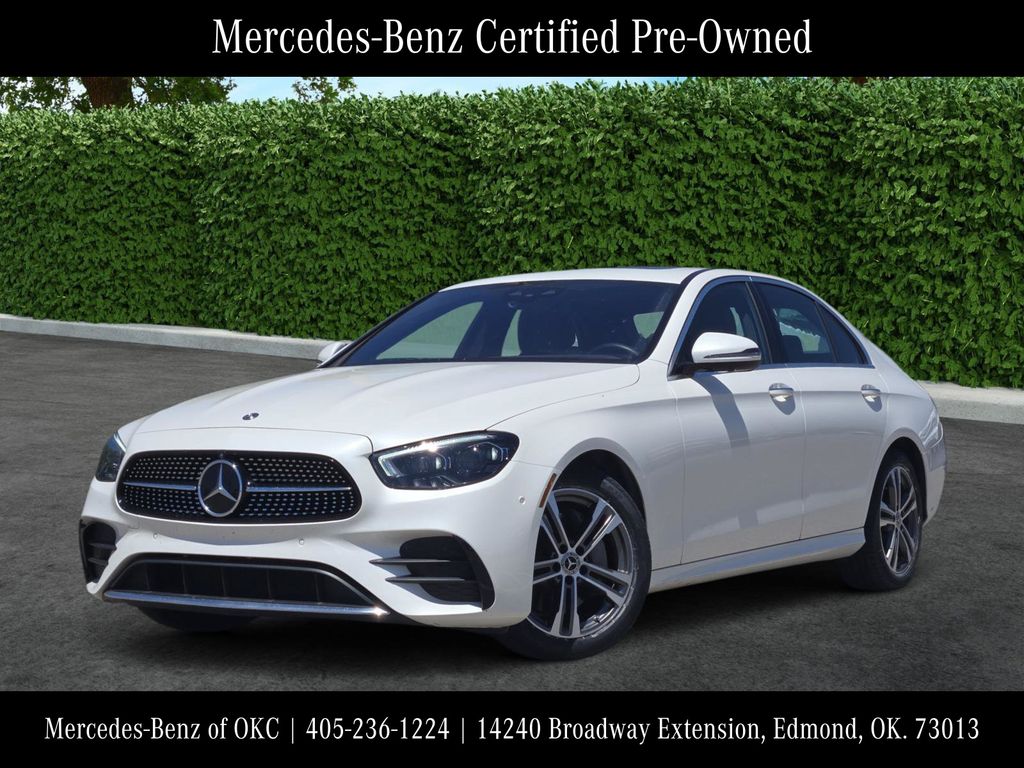 designo Diamond White 2021 Mercedes-Benz E-Class Sedan All-Wheel Drive 9-Speed Automatic