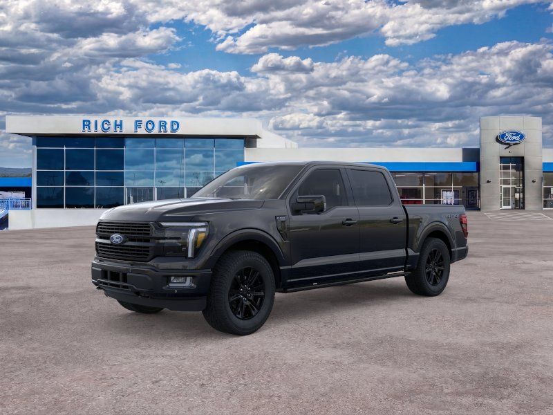 Black Metallic 2026 Ford F-150 Pickup Truck Four-Wheel Drive Automatic