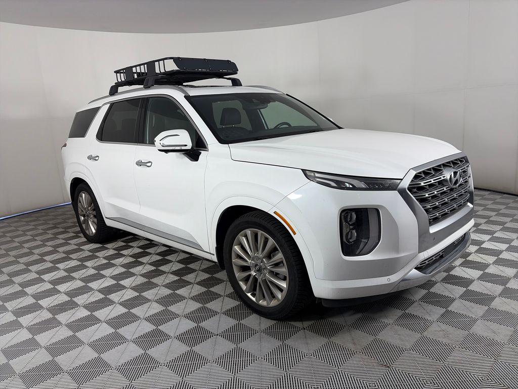 Hyper White 2020 Hyundai Palisade Limited FWD SUV / Crossover Front-Wheel Drive 8-Speed Automatic
