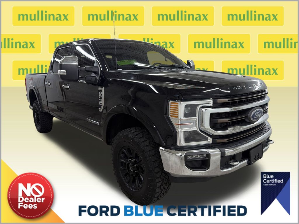 Agate Black Metallic 2022 Ford F-250 Super Duty Pickup Truck Four-Wheel Drive Automatic