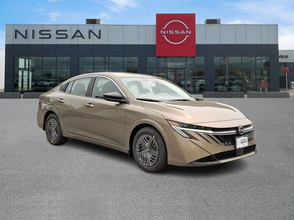 Imperial Bronze 2026 Nissan Sentra Sedan Front-Wheel Drive Continuously Variable Transmission