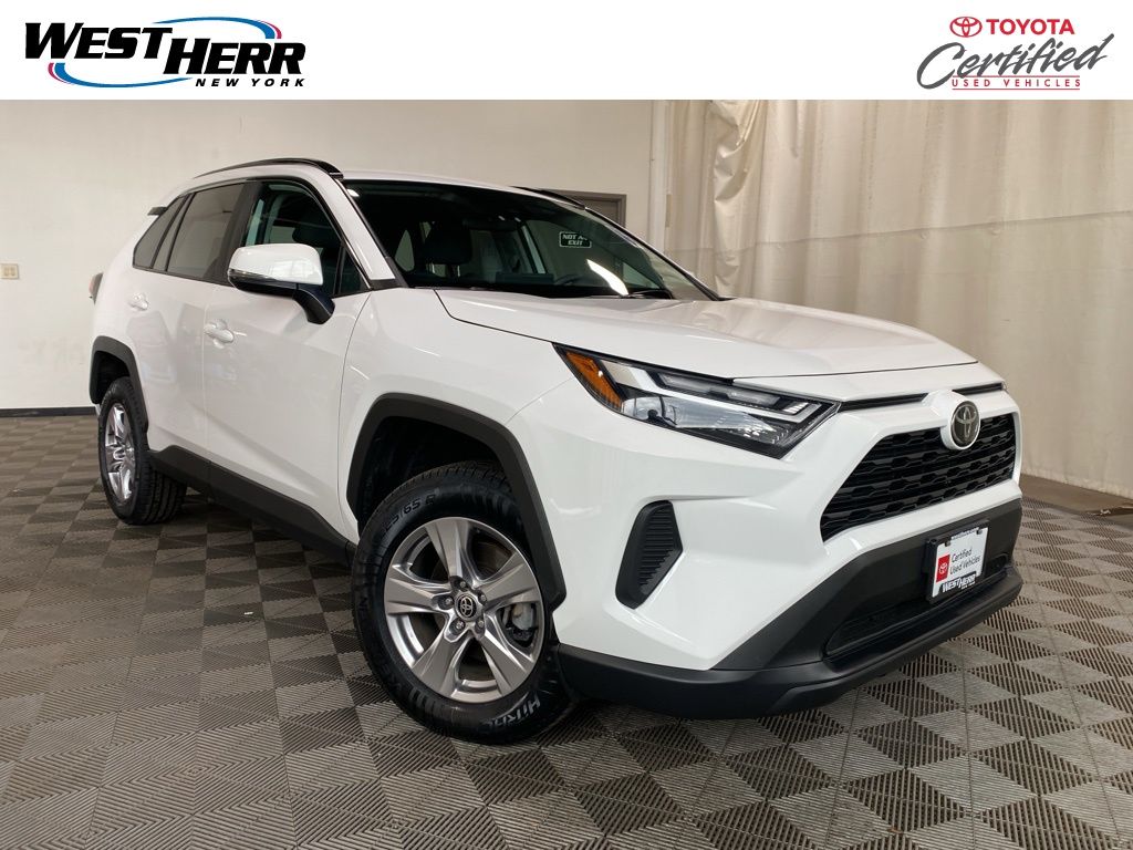 White 2023 Toyota RAV4 XLE AWD SUV / Crossover All-Wheel Drive 8-Speed Automatic
