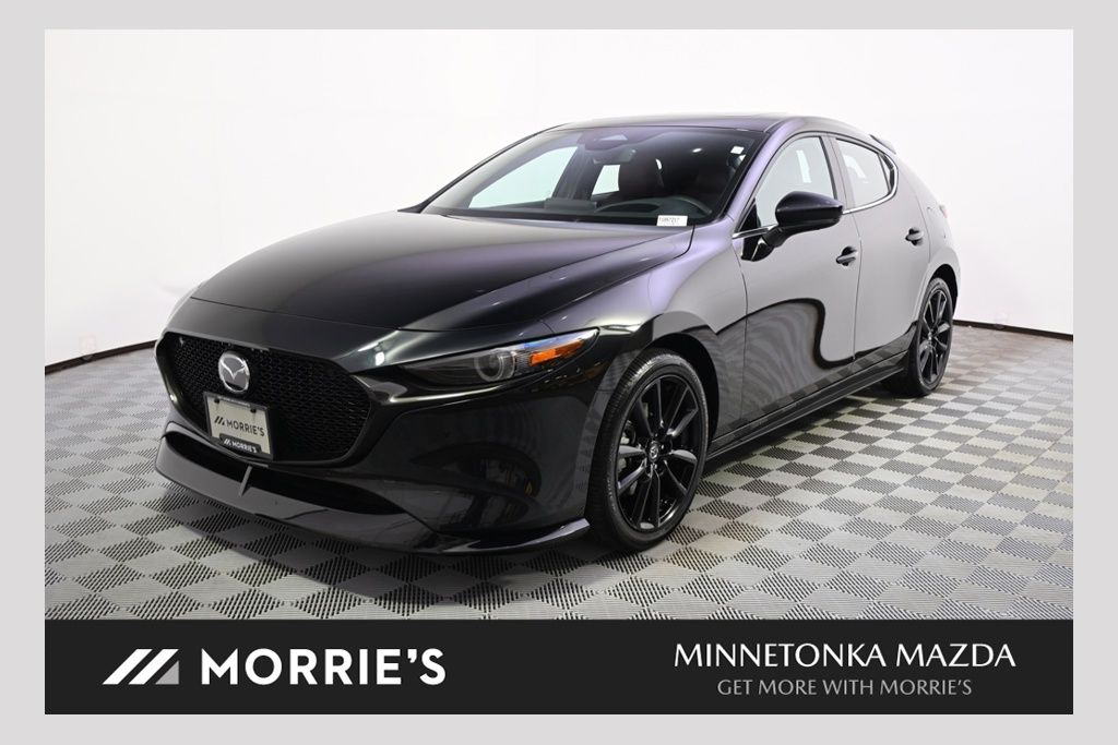 Jet Black 2026 Mazda MAZDA3 Hatchback All-Wheel Drive 6-Speed Automatic