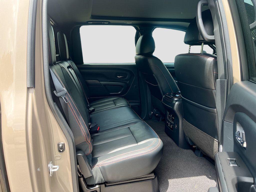 2024 Nissan Titan PRO-4X Beige at AutoSavvy Houston Northwest