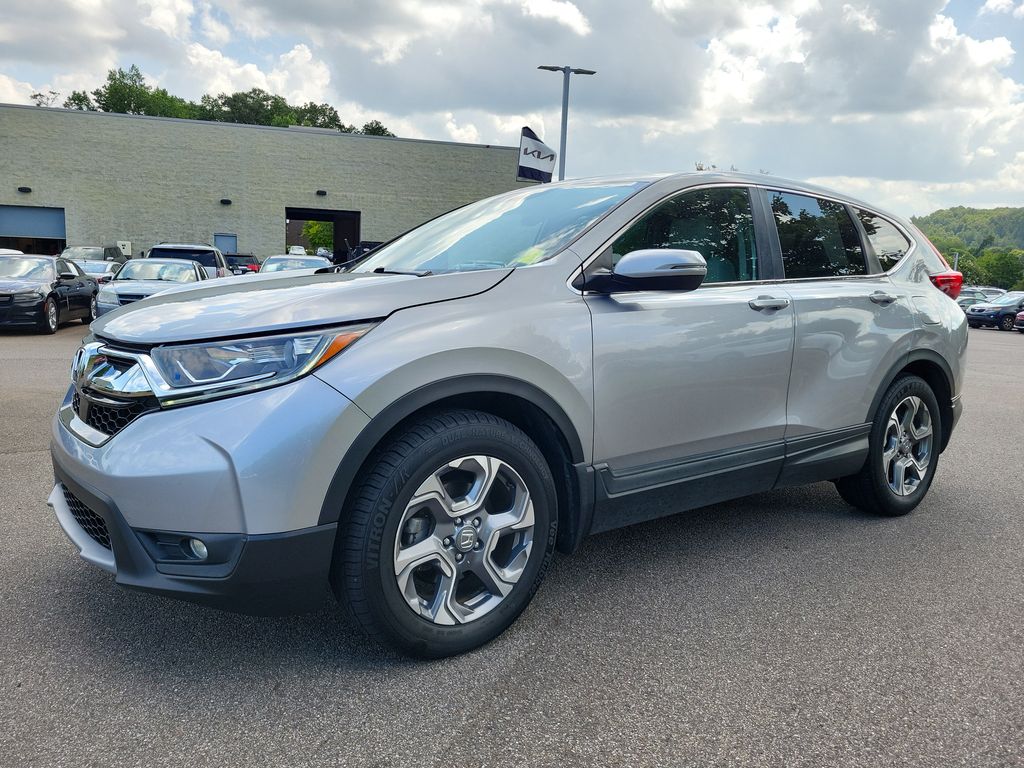 Silver 2019 Honda CR-V SUV / Crossover Front-Wheel Drive Continuously Variable Transmission