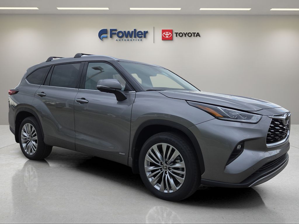 Heavy Metal 2026 Toyota Highlander Hybrid Platinum AWD SUV / Crossover All-Wheel Drive Continuously Variable Transmission