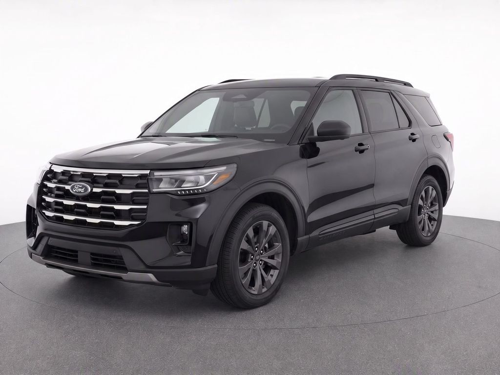 New 2026 Agate Black Metallic Ford Active image 2