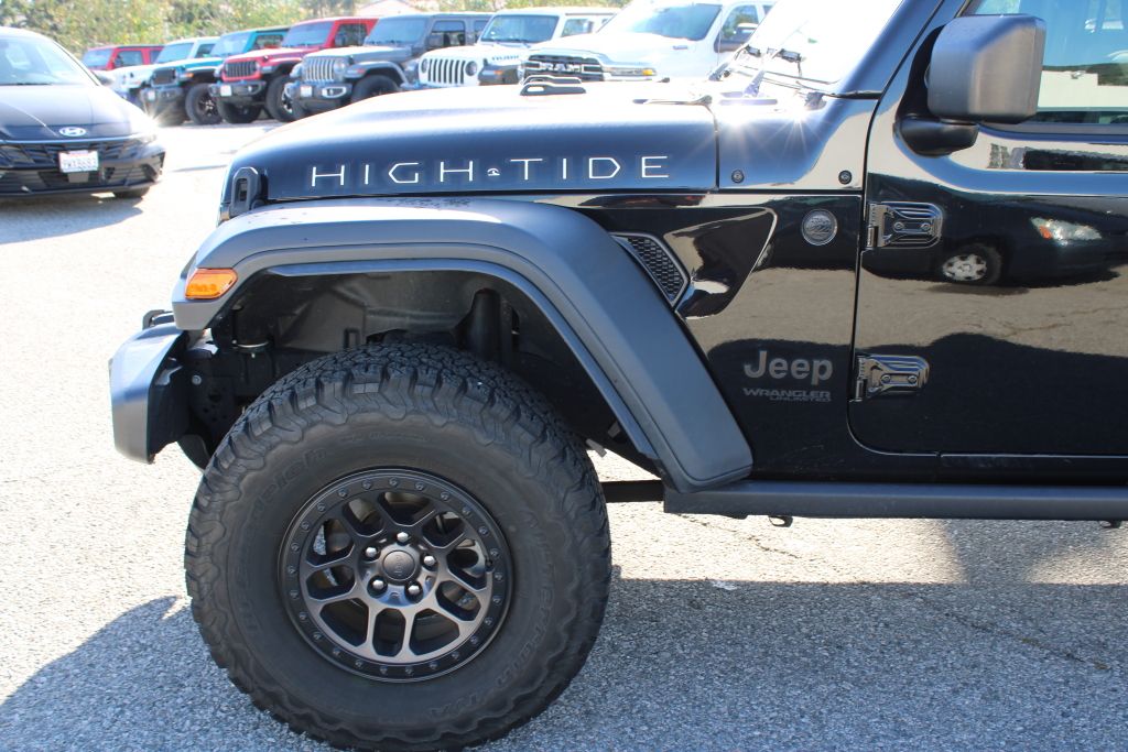 Used 2022 Black Jeep Unlimited High Tide image 7