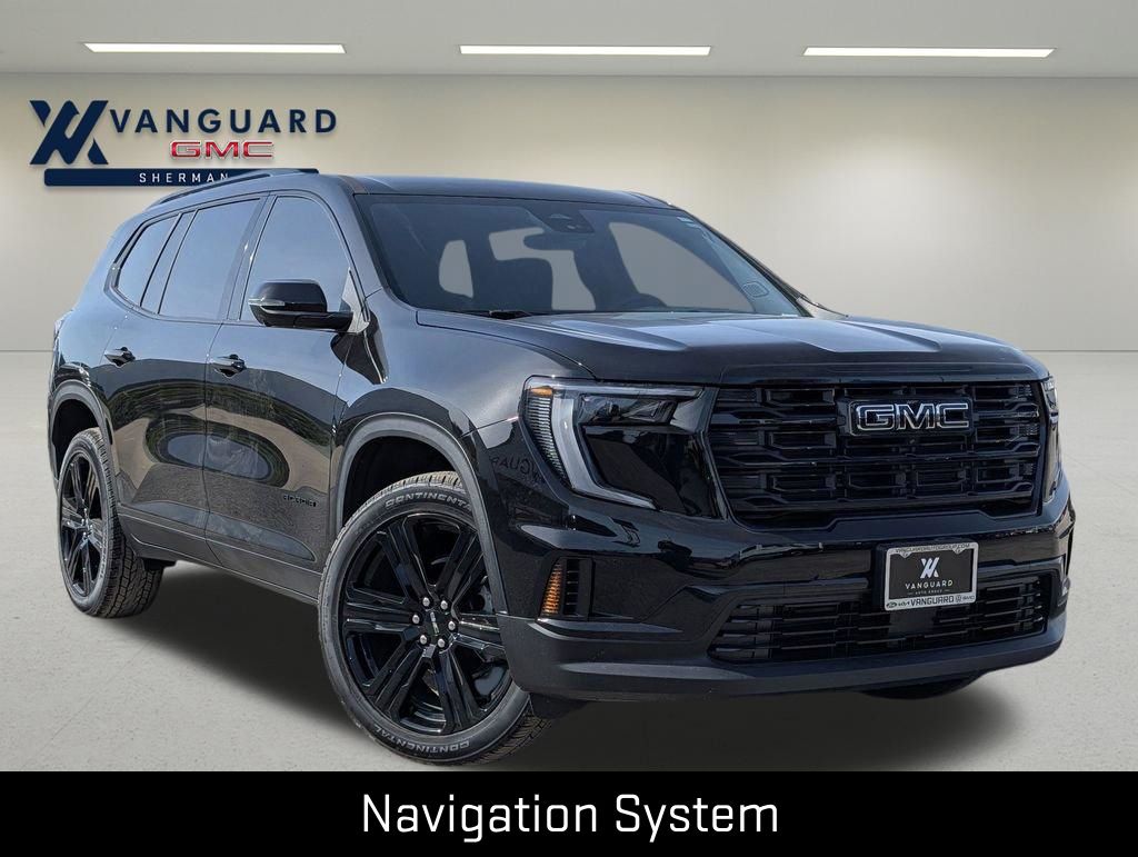 Black (Ebony Twilight Metallic) 2026 GMC Acadia Elevation FWD SUV / Crossover Front-Wheel Drive 8-Speed Automatic