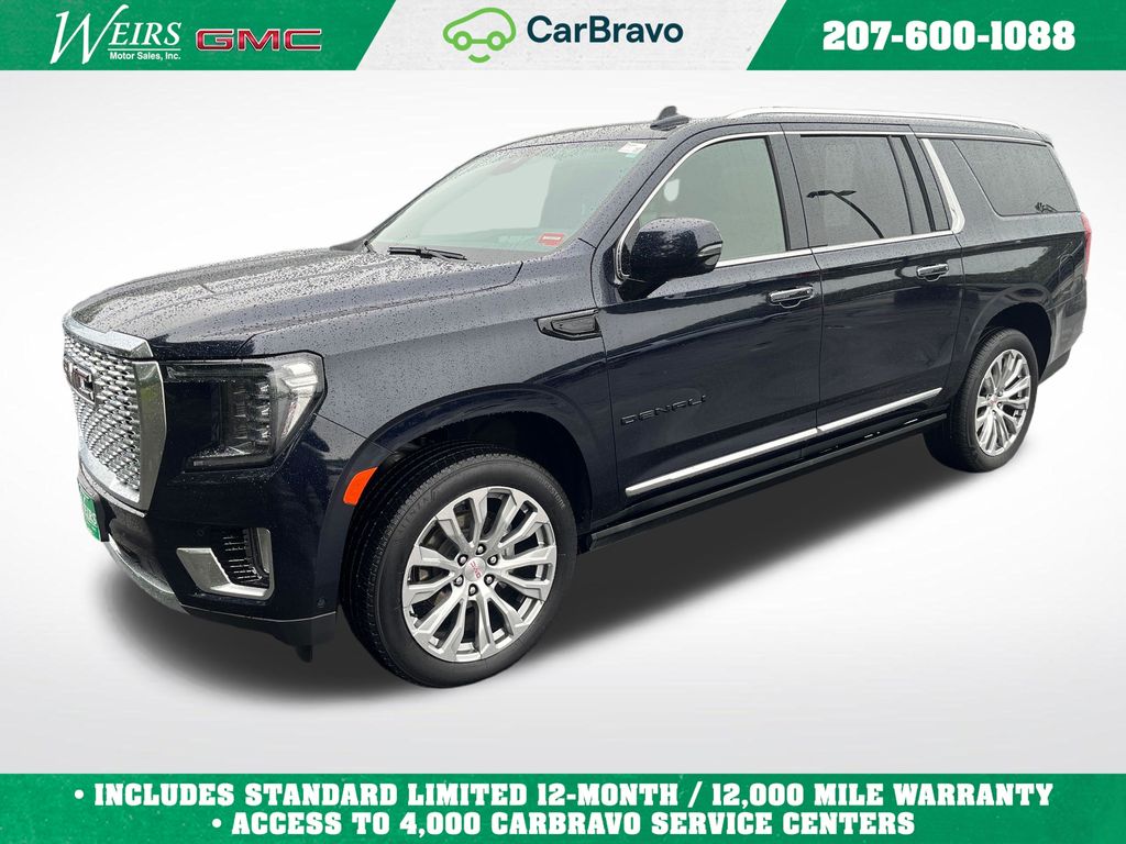 Midnight Blue Metallic 2023 GMC Yukon XL SUV / Crossover Four-Wheel Drive