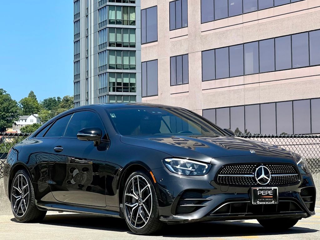 Graphite Gray Metallic 2023 Mercedes-Benz E-Class Sedan All-Wheel Drive 9-Speed Automatic